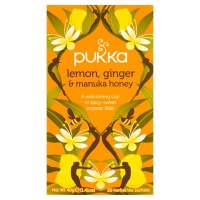 Centra  Pukka Organic Lemon Ginger & Manuka Honey Tea 40g