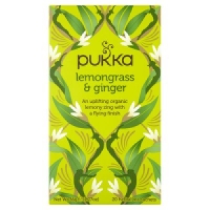 Pukka Organic Lemongrass & Ginger Tea 20g