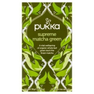 Pukka Organic Supreme Green Matcha Tea 40g