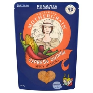 Quinola Organic Ready To Cook Spicy Mexican Quinoa 250g