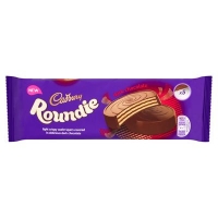 Centra  Cadbury Roundie Dark Chocolate Biscuits 5 Pack 150g