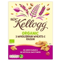 Centra  Kelloggs Wkk Organic Raisin Wheats 450g