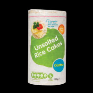 Centra Unsalted Rice Cakes 100g 1.35 €