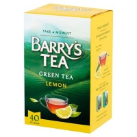 Centra  Barrys Tea Natural GreenLemon 40 Pack 80g