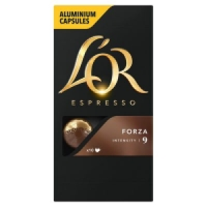LOr Espresso Forza Intensity 9 Capsules 10 Pack 50g 2.35 €