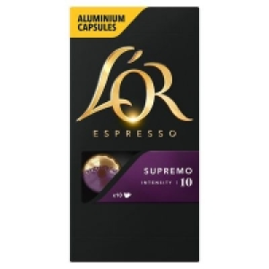 LOr Espresso Supremo Intensity 10 Capsules 10 Pack 50g 2.35 €