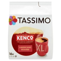 Centra  Tassimo Kenco Americano Grande XL Pods 16 Pack 144g