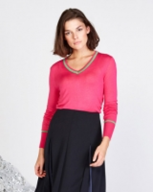 Lennon Courtney at Dunnes Stores V-Neck Jumper