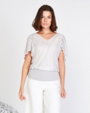 Lennon Courtney at Dunnes Stores Draped Cape Knit Jumper
