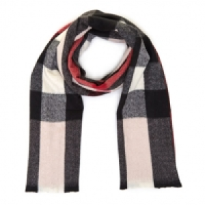 Soft Check Scarf