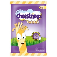 Centra  Cheesestrings Twisted 8 Pack 160g