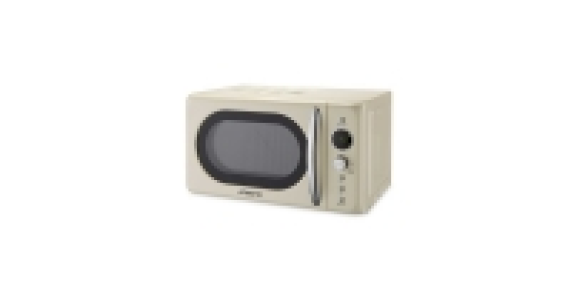 Aldi  Ambiano Cream Retro Microwave