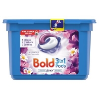 Centra  Bold 3In1 Lavender & Camomile Pods 16 Wash 422g