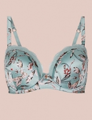 Silk Blend Padded Balcony Bra A-E 37.00 €