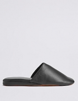 Marks and Spencer  Leather Mule Slippers with Freshfeet