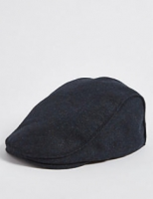 Wool Blend Flat Cap with Stormwear 17.00 €