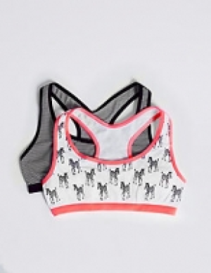2 Pack Seamfree Cropped Tops (6-16 Years) 9.50 €