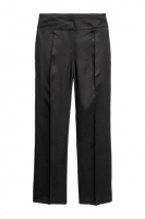 HM   Linen-blend suit trousers