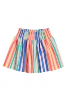HM   Cotton skirt with smocking