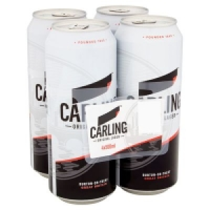 CARLING CAN PACK 4 X 500ML 4.50 €