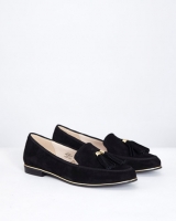 Dunnes Stores  Gallery Suede Loafer With Tassel Trim