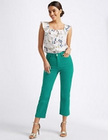 Marks and Spencer  Sculpt & Lift Roma Rise Cropped Jeans