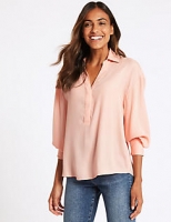 Marks and Spencer  Popover Long Sleeve Blouse