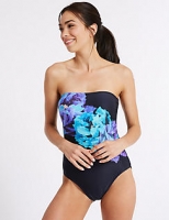 Marks and Spencer  Secret Slimming Floral Print Padded Swimsuit