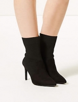 Marks and Spencer  Wide Fit Stiletto Heel Ankle Boots