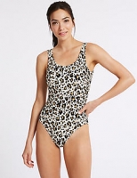 Marks and Spencer  Animal Print Non-Wired Swimsuit