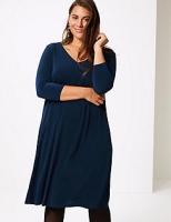 Marks and Spencer  CURVE 3/4 Sleeve Swing Dress