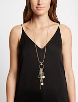 Marks and Spencer  Oval Pearl Long Necklace