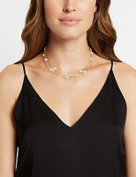 Marks and Spencer  Gold Plated Ball Sparkle Necklace