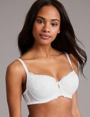 Embroidered Padded Balcony Bra A-E 18.00 €