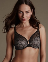 Marks and Spencer  Floral Lace Youthful Lift Full Cup Bra B-DD
