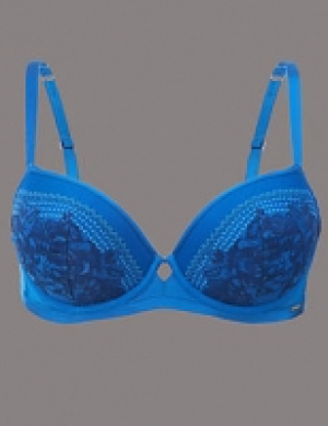 Lace Embroidered Padded Balcony Bra A- G 15.00 €