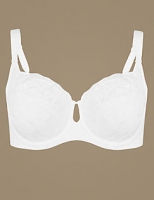 Marks and Spencer  Olivia Embroidered Non-Padded Full Cup Bra DD-H