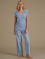 Marks and Spencer  Textured Short Sleeve Pyjama Set