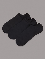 Marks and Spencer  3 Pair Pack No Show Trainer Liner Socks