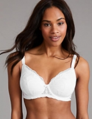 Embroidered Padded Full Cup Bra A-E 18.00 €