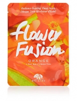 Marks and Spencer  Flower Fusion Hydrating Sheet Mask - Orange Flower
