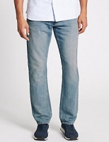 Marks and Spencer  Cotton Linen Straight Fit Authentic Jeans