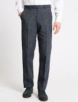 Marks and Spencer  Linen Miracle Regular Fit Trousers