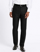 Marks and Spencer  Big & Tall Charcoal Tailored Fit Trousers
