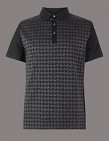 Marks and Spencer  Supima® Cotton Textured Polo Shirt