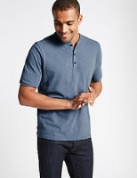 Marks and Spencer  Pure Cotton Textured Authentic Top