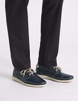 Marks and Spencer  Leather Lace-up Derby Shoes with Airflex
