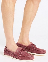 Marks and Spencer  Lace-up Boat Shoes with Freshfeet