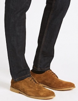 Marks and Spencer  Suede Derby Shoes with Stain Resistance