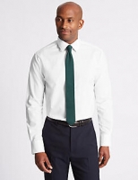 Marks and Spencer  Linen Blend Tailored Fit Shirt